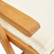 vidaXL - Tuinstoelen - 2 - st - verstelbaar - massief - acaciahout - bruin