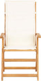 vidaXL - Tuinstoelen - 2 - st - verstelbaar - massief - acaciahout - bruin