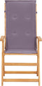 vidaXL - Tuinstoelen - 2 - st - verstelbaar - massief - acaciahout - bruin