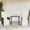 vidaXL - Tuinstoelen - 2 - st - verstelbaar - met - kussens - poly - rattan - zwart