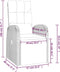 vidaXL - Tuinstoelen - 2 - st - verstelbaar - met - kussens - poly - rattan - zwart
