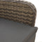 vidaXL - Tuinstoelen - 2 - st - verstelbaar - met - kussens - poly - rattan - grijs