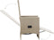 vidaXL - Tuinstoelen - 2 - st - verstelbaar - met - kussens - poly - rattan - beige