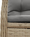 vidaXL - Tuinstoelen - 2 - st - verstelbaar - poly - rattan - beige