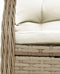 vidaXL - Tuinstoelen - 2 - st - verstelbaar - poly - rattan - beige