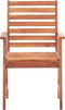 vidaXL - Tuinstoelen - 3 - st - massief - acaciahout