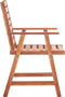 vidaXL - Tuinstoelen - 3 - st - massief - acaciahout