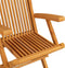 vidaXL - Tuinstoelen - 3 - st - massief - teakhout
