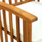 vidaXL - Tuinstoelen - 3 - st - met - kussens - massief - acaciahout
