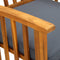 vidaXL - Tuinstoelen - 3 - st - met - kussens - massief - acaciahout
