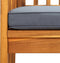 vidaXL - Tuinstoelen - 3 - st - met - kussens - massief - acaciahout