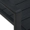 vidaXL - Tuinstoelen - 4 - st - hout-look - HDPE - zwart