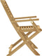 vidaXL - Tuinstoelen - 4 - st - inklapbaar - 54,5x61,5x86,5 - cm - acaciahout