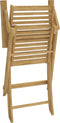 vidaXL - Tuinstoelen - 4 - st - inklapbaar - 54,5x61,5x86,5 - cm - acaciahout