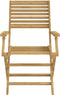 vidaXL - Tuinstoelen - 4 - st - inklapbaar - 54,5x61,5x86,5 - cm - acaciahout