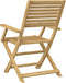 vidaXL - Tuinstoelen - 4 - st - inklapbaar - 54,5x61,5x86,5 - cm - acaciahout