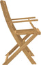 vidaXL - Tuinstoelen - 4 - st - inklapbaar - 57,5x54,5x90 - cm - massief - acaciahout