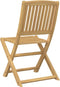 vidaXL - Tuinstoelen - 4 - st - inklapbaar - 57x49x90 - cm - massief - acaciahout