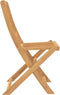 vidaXL - Tuinstoelen - 4 - st - inklapbaar - 57x49x90 - cm - massief - acaciahout