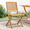 vidaXL - Tuinstoelen - 4 - st - inklapbaar - 57x49x90 - cm - massief - acaciahout