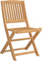 vidaXL - Tuinstoelen - 4 - st - inklapbaar - 57x49x90 - cm - massief - acaciahout
