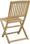 vidaXL - Tuinstoelen - 4 - st - inklapbaar - 57x49x90 - cm - massief - acaciahout