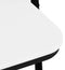 vidaXL - Tuinstoelen - 4 - st - inklapbaar - HDPE - wit