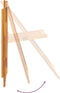 vidaXL - Tuinstoelen - 4 - st - inklapbaar - massief - acaciahout