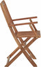 vidaXL - Tuinstoelen - 4 - st - inklapbaar - massief - acaciahout