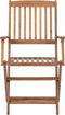 vidaXL - Tuinstoelen - 4 - st - inklapbaar - massief - acaciahout