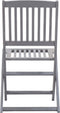 vidaXL - Tuinstoelen - 4 - st - inklapbaar - massief - acaciahout