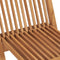 vidaXL - Tuinstoelen - 4 - st - inklapbaar - massief - teakhout