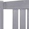 vidaXL - Tuinstoelen - 4 - st - massief - acaciahout - grijs