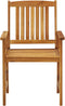 vidaXL - Tuinstoelen - 4 - st - massief - acaciahout