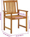 vidaXL - Tuinstoelen - 4 - st - massief - acaciahout