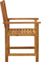 vidaXL - Tuinstoelen - 4 - st - massief - acaciahout