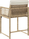 vidaXL - Tuinstoelen - 4 - st - met - kussens - poly - rattan - beige