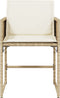vidaXL - Tuinstoelen - 4 - st - met - kussens - poly - rattan - beige