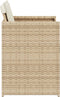 vidaXL - Tuinstoelen - 4 - st - met - kussens - poly - rattan - beige