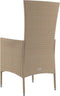 vidaXL - Tuinstoelen - 4 - st - met - kussens - poly - rattan - beige