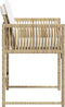 vidaXL - Tuinstoelen - 4 - st - met - kussens - poly - rattan - beige