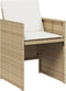 vidaXL - Tuinstoelen - 4 - st - met - kussens - poly - rattan - beige