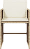 vidaXL - Tuinstoelen - 4 - st - met - kussens - poly - rattan - beige