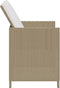 vidaXL - Tuinstoelen - 4 - st - met - kussens - poly - rattan - beige