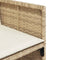 vidaXL - Tuinstoelen - 4 - st - met - kussens - poly - rattan - beige
