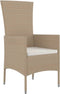 vidaXL - Tuinstoelen - 4 - st - met - kussens - poly - rattan - beige