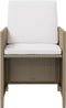 vidaXL - Tuinstoelen - 4 - st - met - kussens - poly - rattan - beige