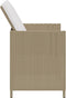 vidaXL - Tuinstoelen - 4 - st - met - kussens - poly - rattan - beige