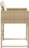 vidaXL - Tuinstoelen - 4 - st - met - kussens - poly - rattan - beige