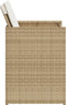 vidaXL - Tuinstoelen - 4 - st - met - kussens - poly - rattan - beige